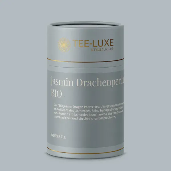 Tee-Luxe Jasmin Drachenperlen BIO Dose