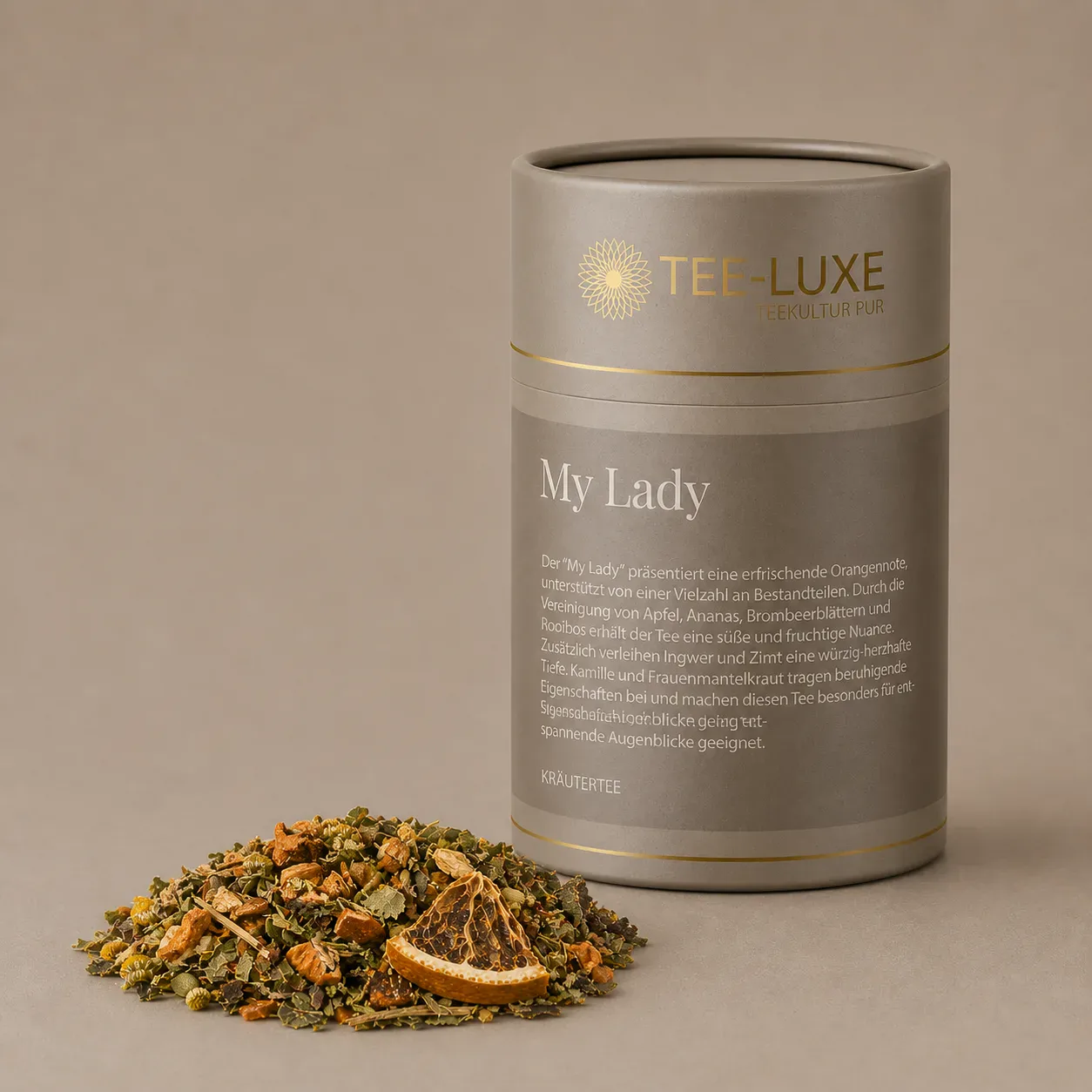 Kräuter Tee - My Lady - 100 g - Verpackung mit losem Tee