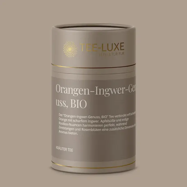 Kräuter Tee - Orangen-Ingwer-Genuss, BIO - 85 g - Verpackung