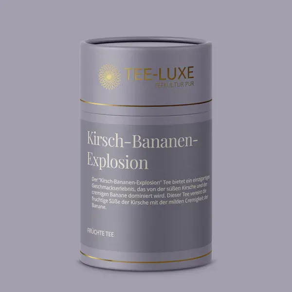 Früchte Tee - Kirsch-Bananen-Explosion - 125 g - Verpackung