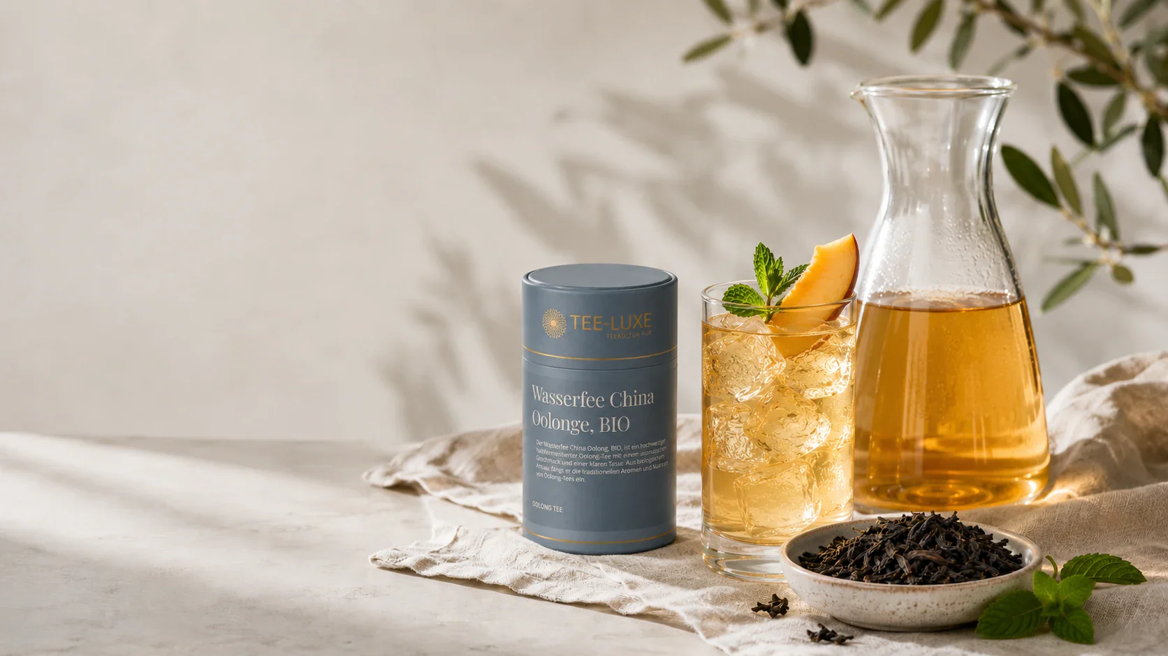 Oolong Cold Brew: das einfache Rezept für klare Sommertage